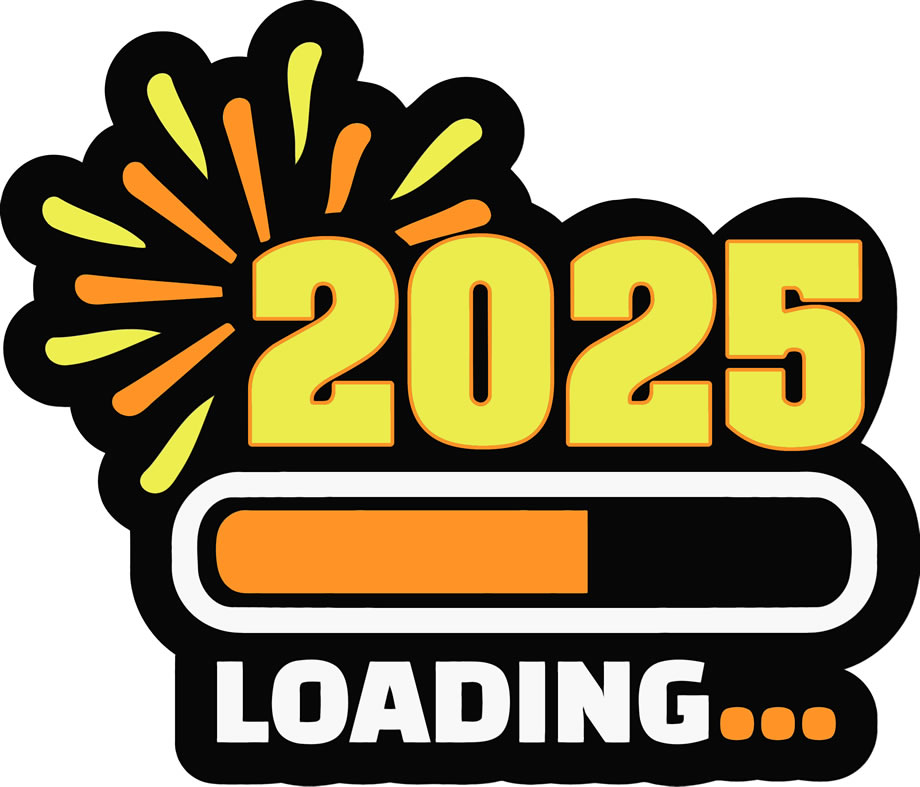 Loading... 2025. Imagen con el nivel de la batería de carga en curso.