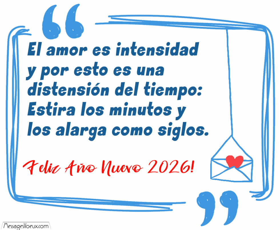 Imagen 2026 con cita: Sueño con nosotros en el nuevo año, sueño que todo seguirá como estaba. Nuestro amor es perfecto para mi. No veo a nadie excepto a ti.