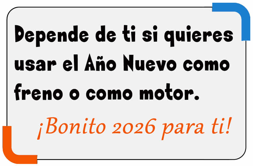 Imagen 2026 con presupuesto: Depende de usted mismo si desea utilizar el año nuevo como freno o como motor. ¡Feliz año nuevo 2026!