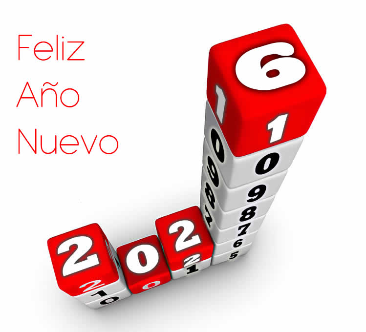 imagen con una construcción de torre con dados cuyo número de arriba es 2026