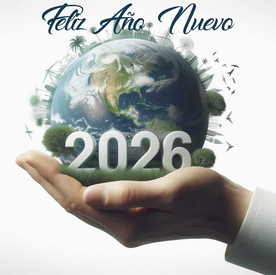 2026 saludos con simbolos ecologicos