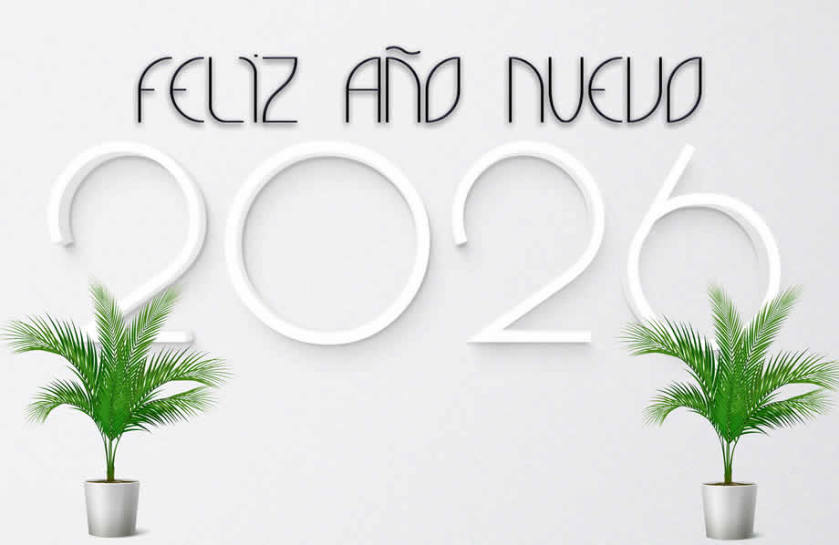 2026 tarjetas de felicitación con plantas en macetas